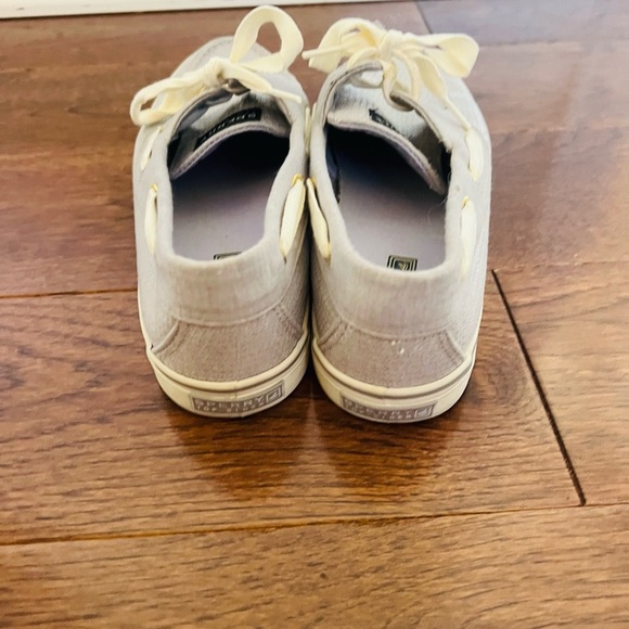 Sperry Baby Blue sequined size 10 Boat Shoes - Picture 5 of 10